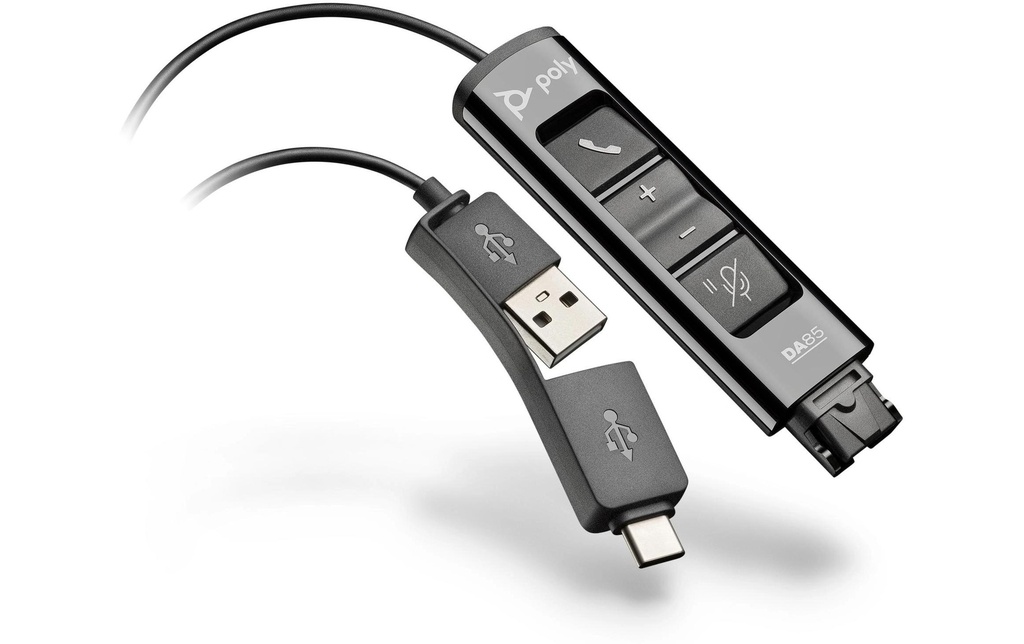 HP Adaptateur Poly DA85 USB-A / USB-C - QD