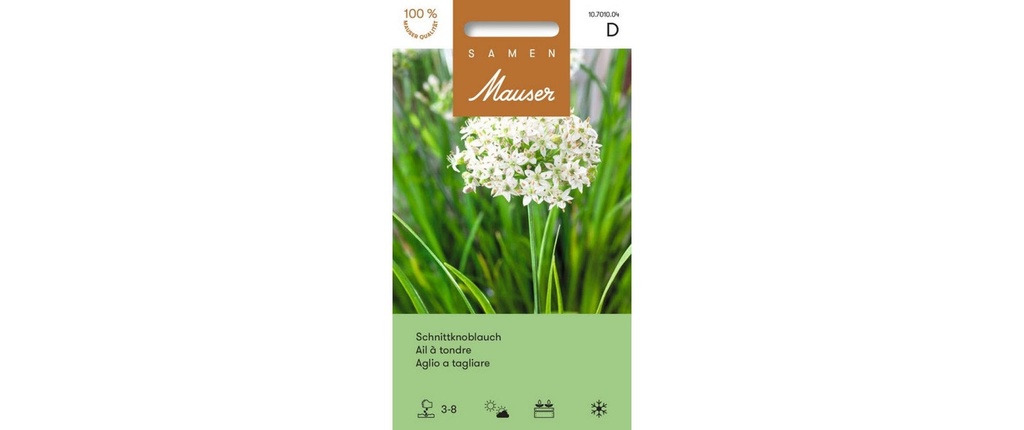 Samen Mauser Semence ciboulette