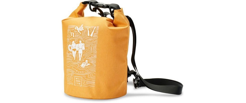 Wili Wili Tree Sac étanche Rhy Schwumm Sunset Yellow, 7 l