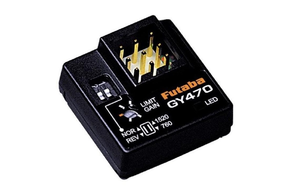 Futaba Toupie GY470 Gyro de queue pour les hélicoptères