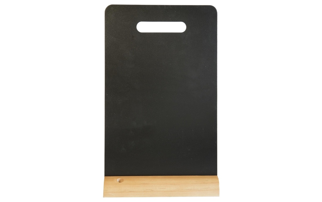 Securit Tableau noir de table Silhouette Mini Noir/Brun clair