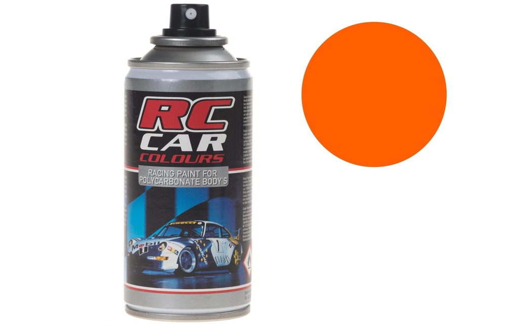 Ghiant Aérosol pour Lexan RC CAR Orange néon 1006 150 ml