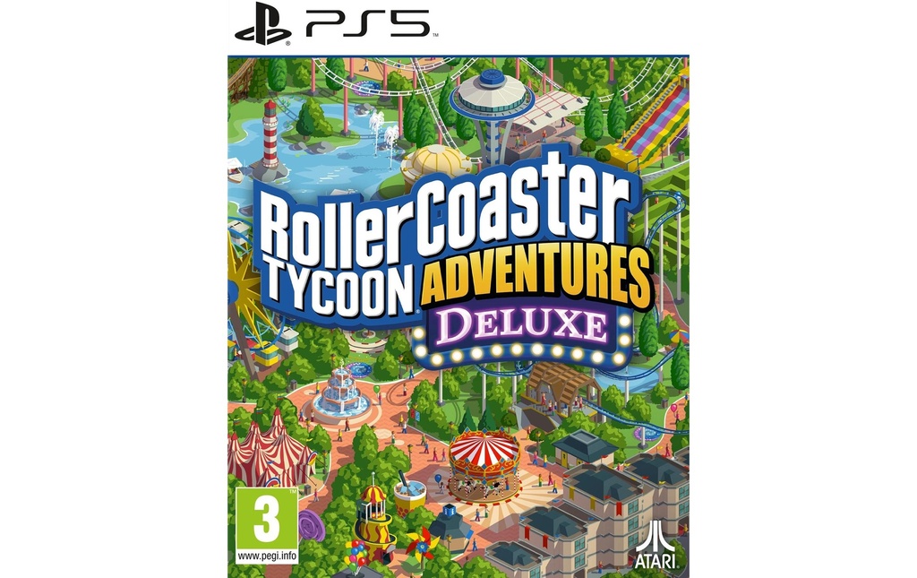 Atari Games RollerCoaster Tycoon Adventures Deluxe [PS5] (D) (Boîte)