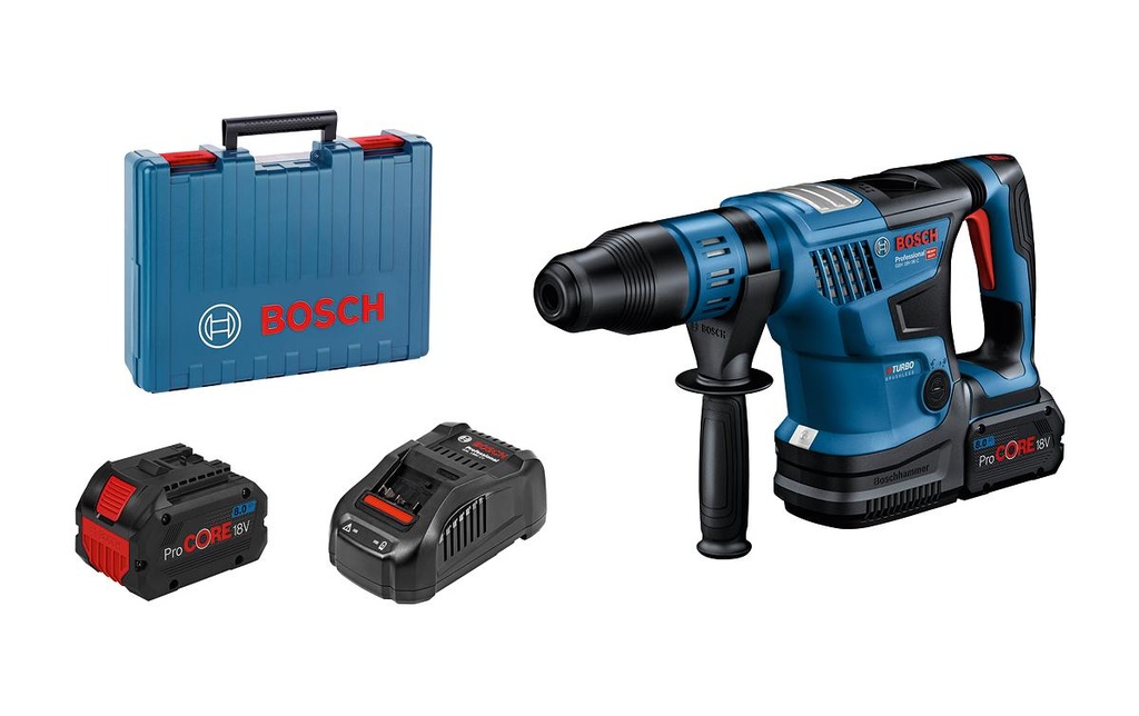 Bosch Professional Marteau perforateur sans fil GBH 18V-36 C Biturbo 2 x 8.0Ah ProCORE