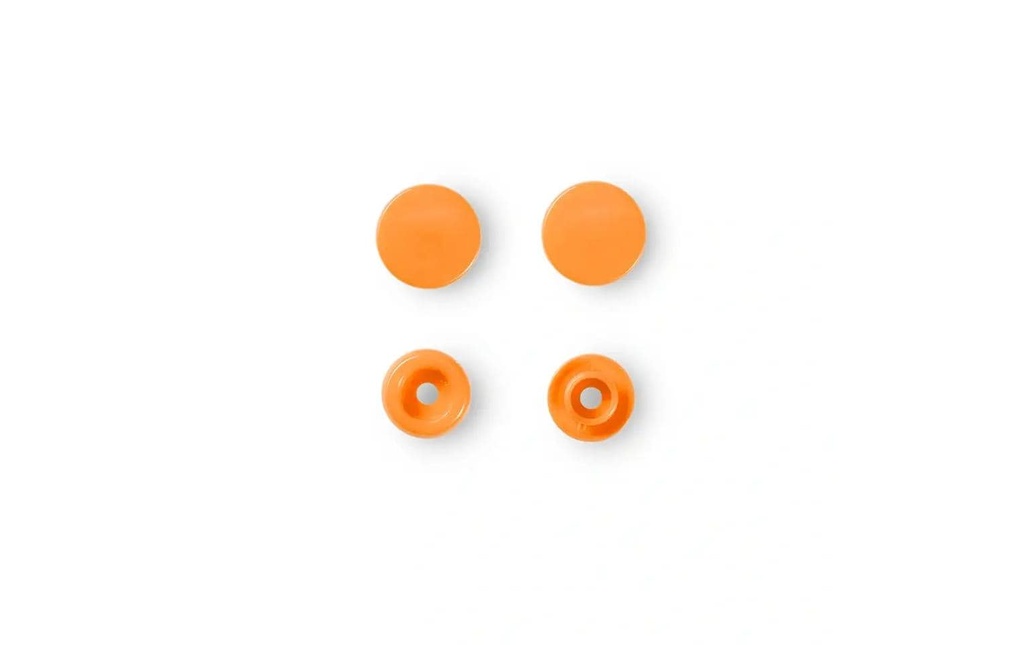 Prym Boutons poussoirs Boutons de couleur Gris, Ø 12,4 mm, 30 pièces