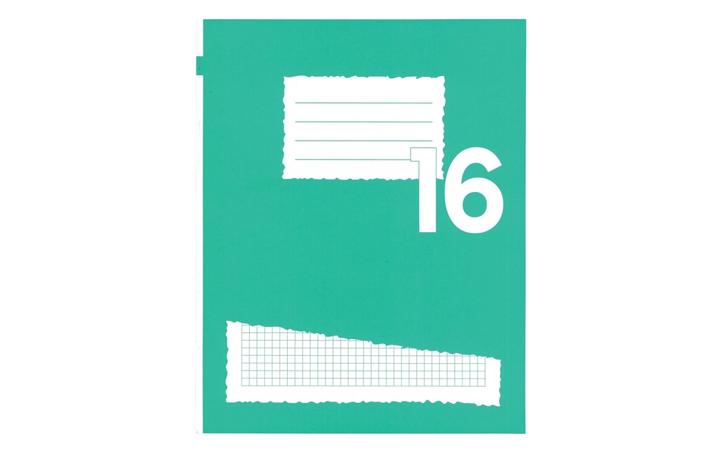 office focus Cahier d'école E5, À carreaux, Turquoise, 10 Pièce/s