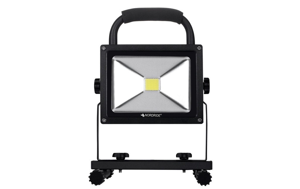 Nordride Projecteurs sans fil COB LED 20 W 6000K 2000 lm