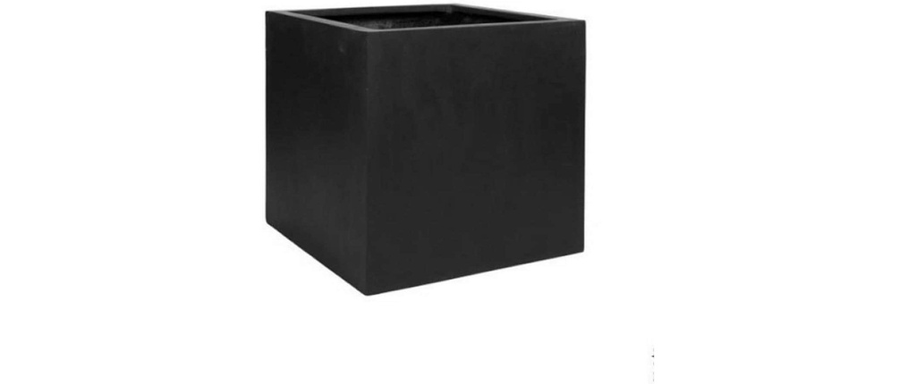 Pottery Pots Pot à fleur Bloc M, noir Noir