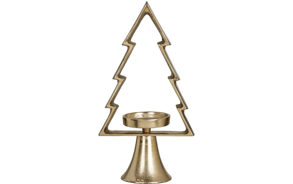 EGLO Photophore de Noël Sapin Mukayle 34 cm, Doré