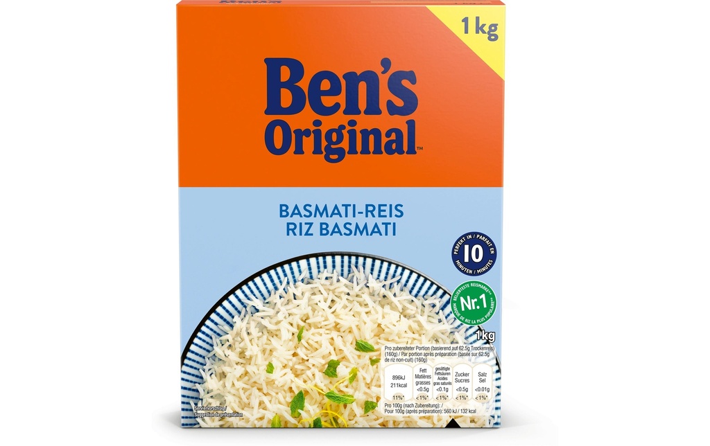 Ben's Original Riz Basmati 1 kg
