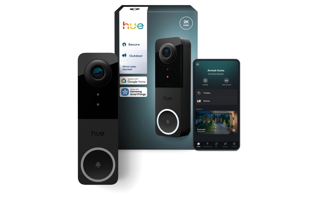 Philips Hue Caméra sécurisée pour sonnette de porte