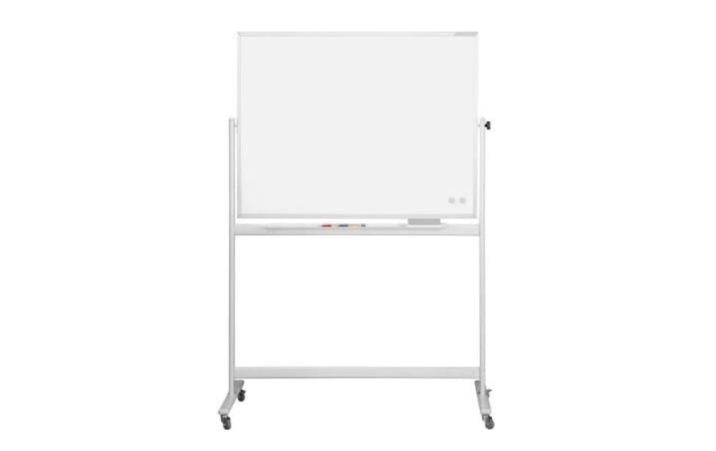 Magnetoplan Tableau blanc mobile Design SP 120 x 90 cm Blanc, 1 pièce