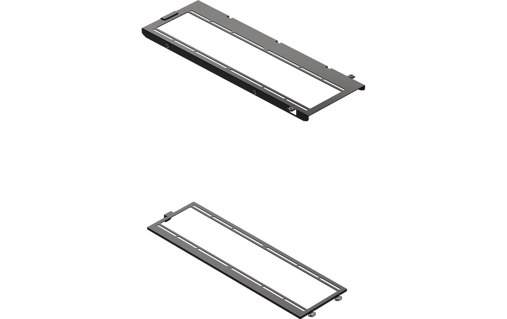 HAVN HS 420 Fan Brackets pour radiateurs de 360 mm Noir