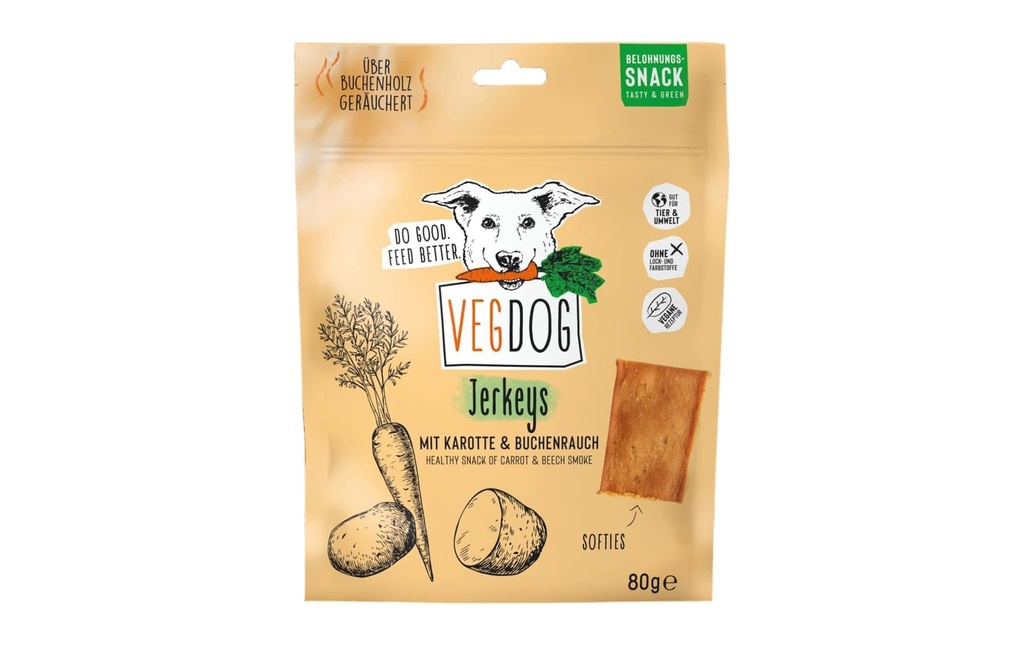 Vegdog Collation Jerkeys 80 g