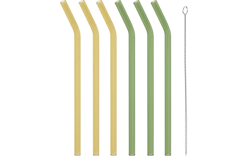 FURBER Paille Verre, 6 pièces