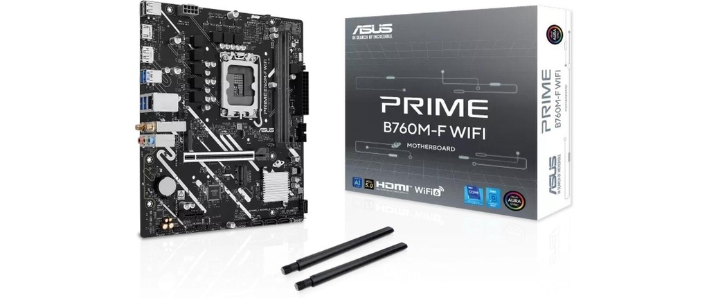 ASUS Carte mère PRIME B760M-F WIFI