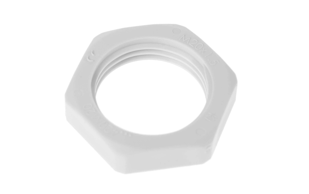 AGRO Contre-écrou M20 x 1.5 Polyamide 6 faces