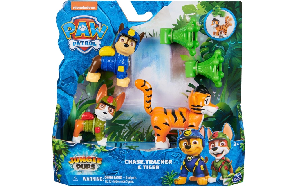 Spinmaster Paw Patrol Jungle Hero Chase et Tracker