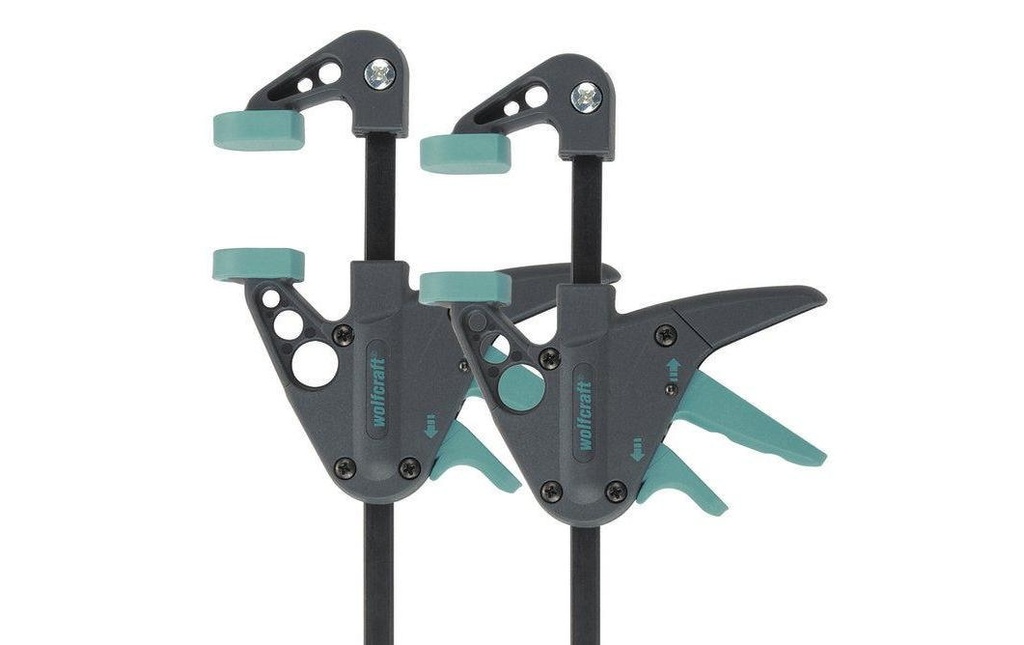 Wolfcraft Serre-joint à une main EHZ, 2 x 40 - 110 mm