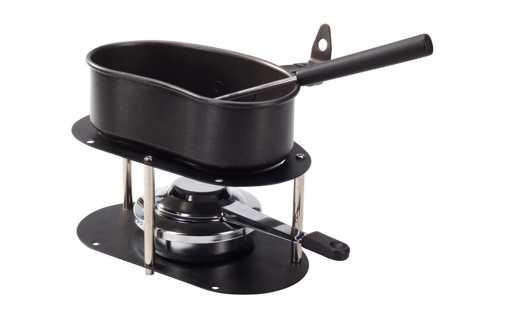 Nouvel Service à fondue au fromage Gamelle 4 Pièce/s, Noir