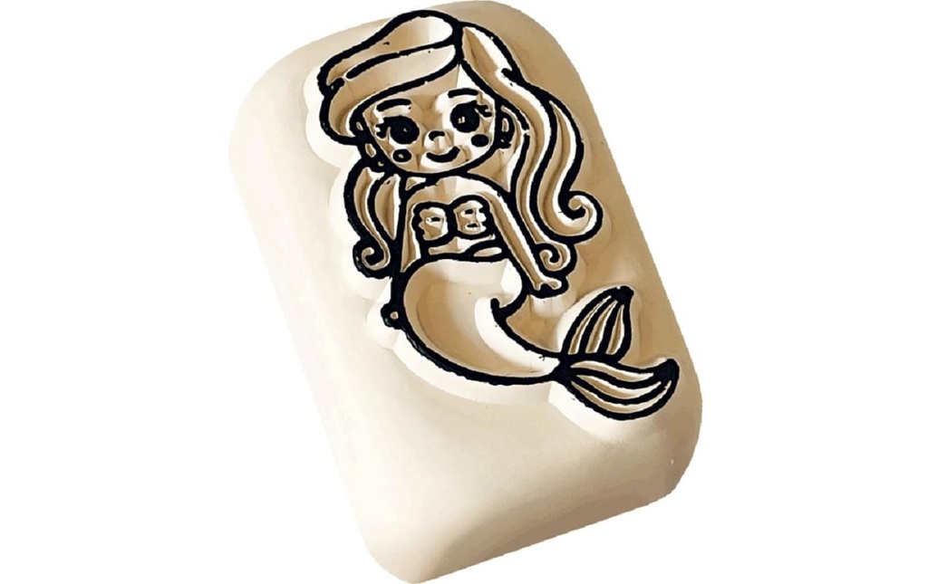 LaDot Tampon de tatouage Sirène Medium