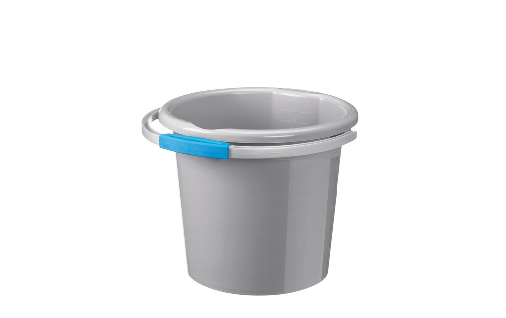 Sigma Home Seau de nettoyage Water-Line 12 l, Gris