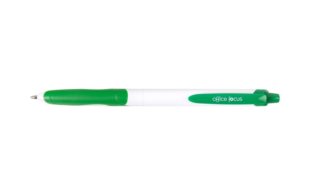 office focus Stylo bille Office Focus Mine 1 mm, Vert, 12 pièces