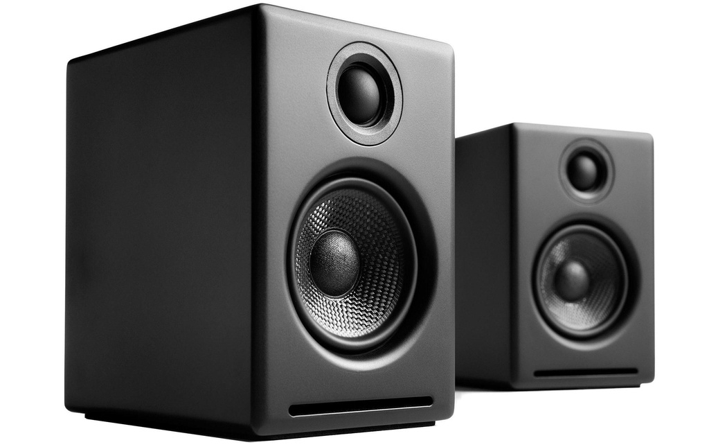 audioengine Paire d’enceintes d’étagère A2+ Wireless Noir