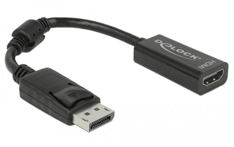 Delock Adaptateur Displayport - HDMI Noir