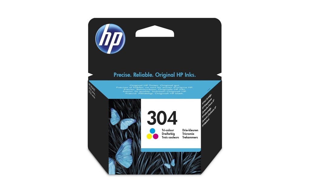 HP Encre Nr. 304 (N9K05AE) Magenta/Yellow/Cyan
