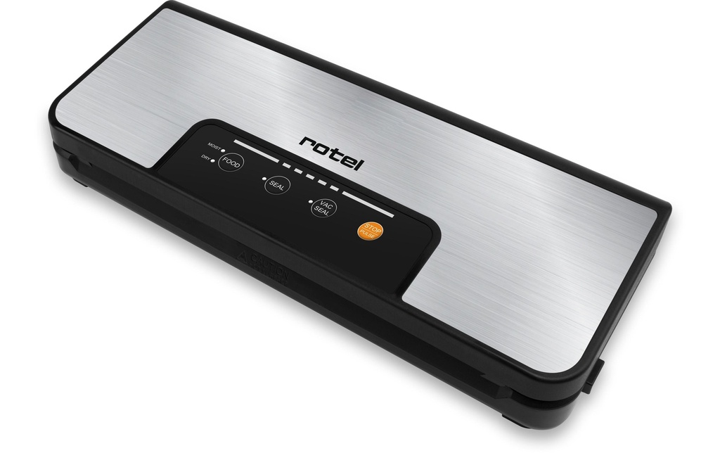 Rotel Appareil de mise sous vide U1432CH Noir/Argenté