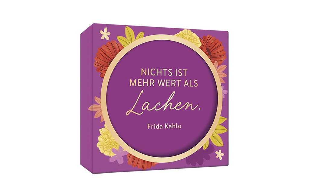 Grafik Werkstatt Dessous de verre en liège Frida Kahlo, 6 pcs