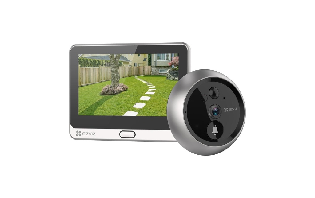 EZVIZ Judas numérique DP2C Noir/Argenté