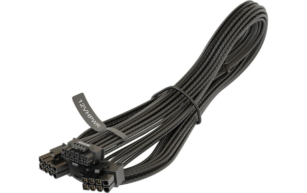 Seasonic 12VHPWR Câble adaptateur 75 cm, noir