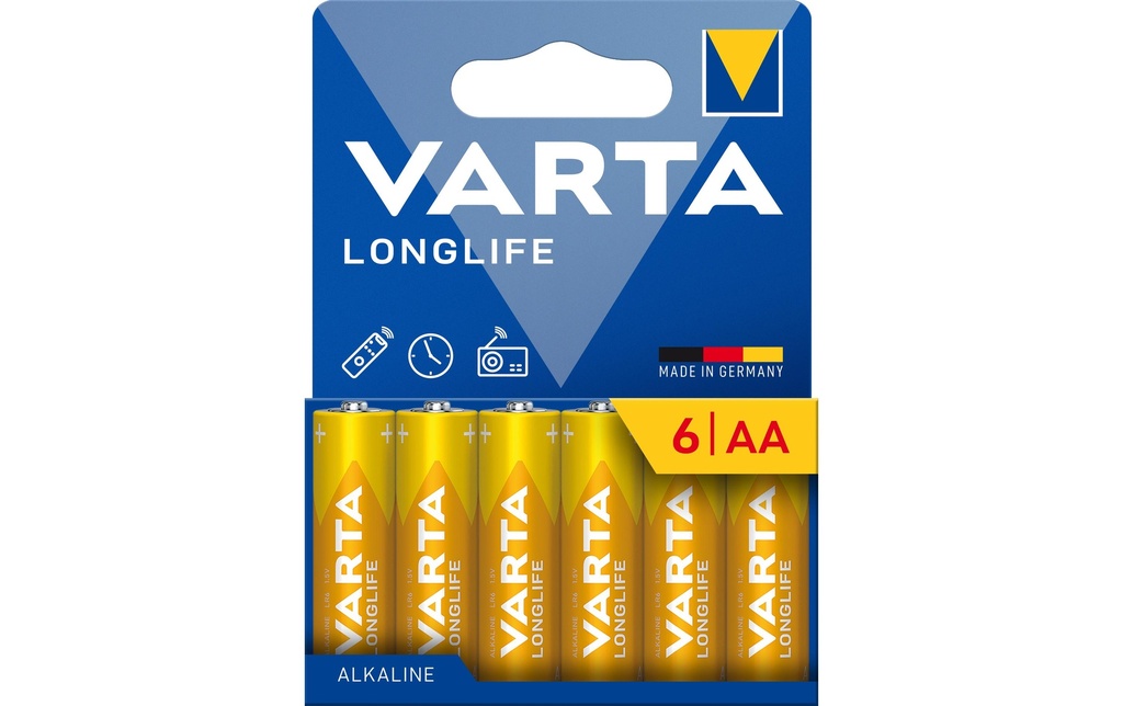 Varta Pile Longlife AA , 6 Pièce/s