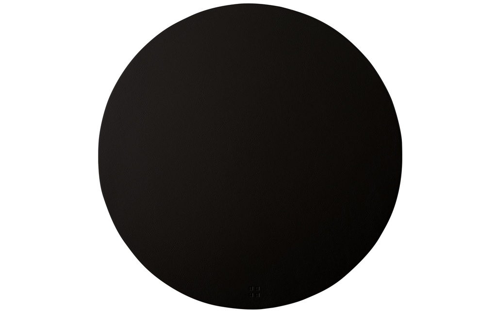Lunasol Set de table Elements Ambiente Ø 38 cm, Noir
