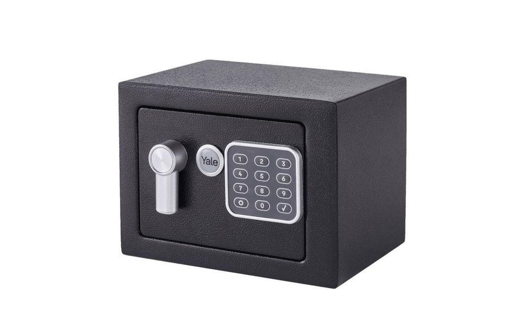 Yale Coffre-fort de meuble Value Safe Mini XS, 3,8 l, noir