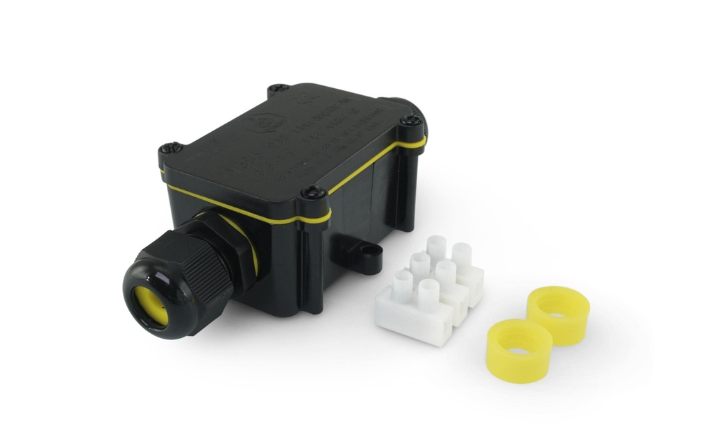 Alpha Elettronica Boîte de dérivation Double IP68, 9-12 mm