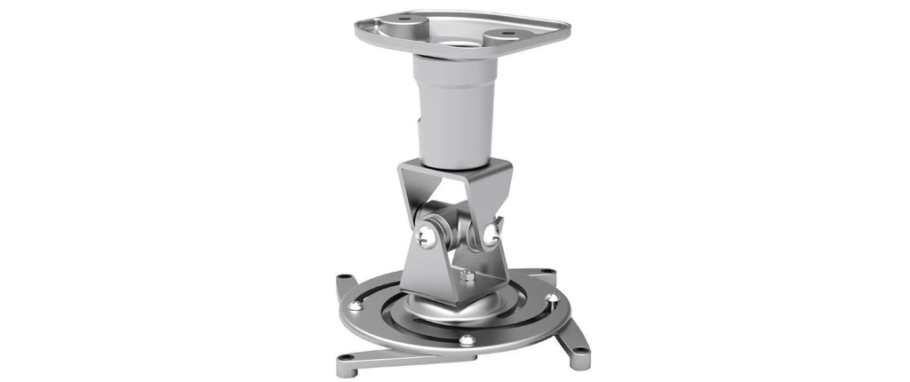 PureMounts Fixation de plafond Spider Plus Argenté