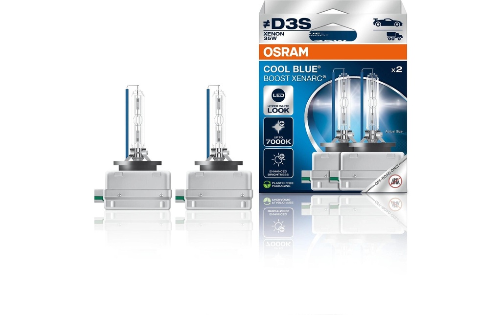 OSRAM Ampoules D3S XENARC CBB Duobox 35W PK32d-5 Voiture de tourisme