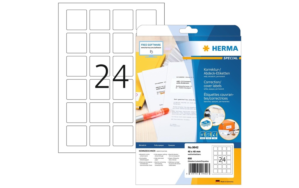 HERMA Special Code-QR 40x40 (25 pces)