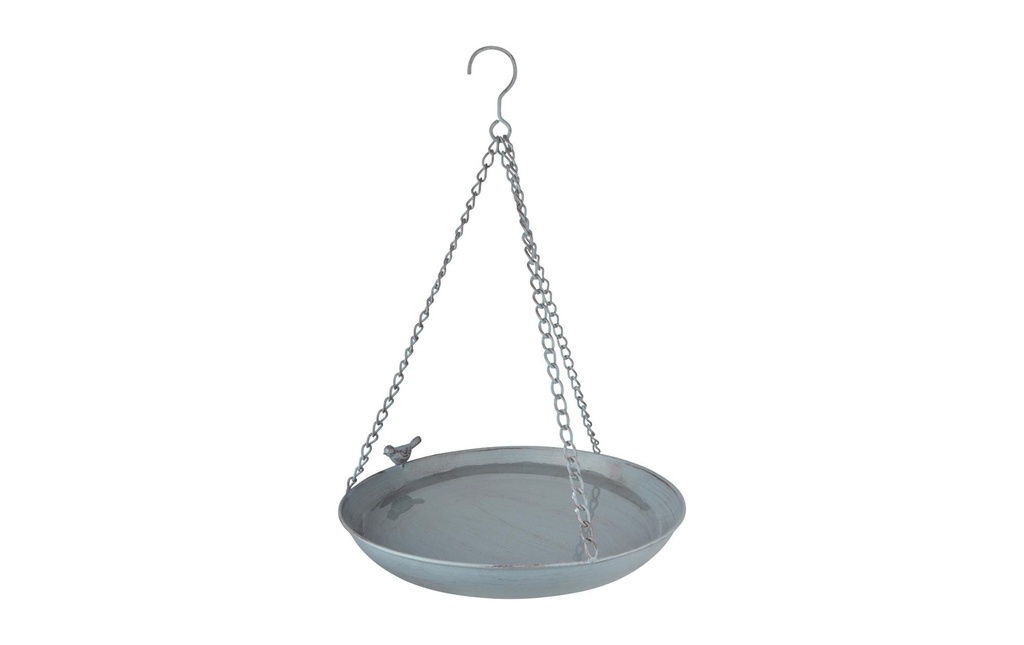 Esschert Design Abreuvoir pour oiseaux Métal, suspension