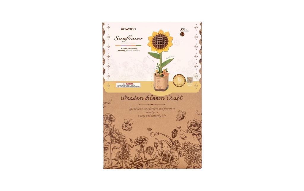 Rowood Kits de montage Sunflower 154 pièces