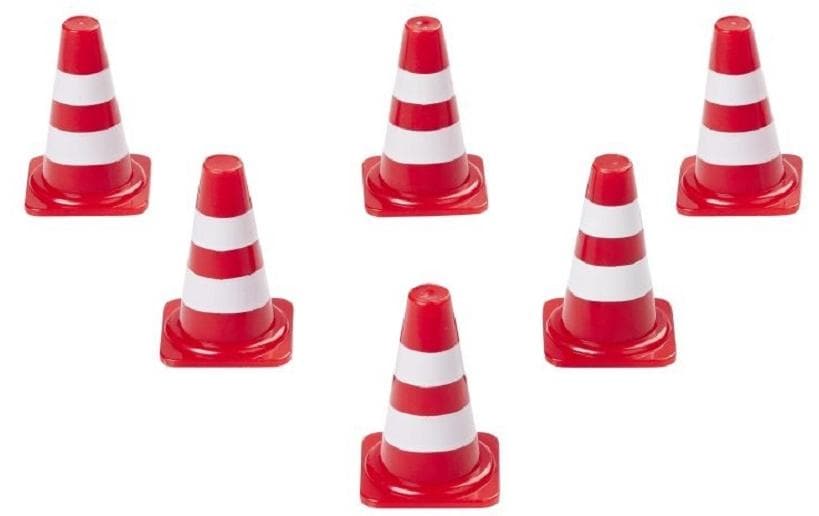 HobbyFun Mini ustensiles Pylônes rouge/blanc