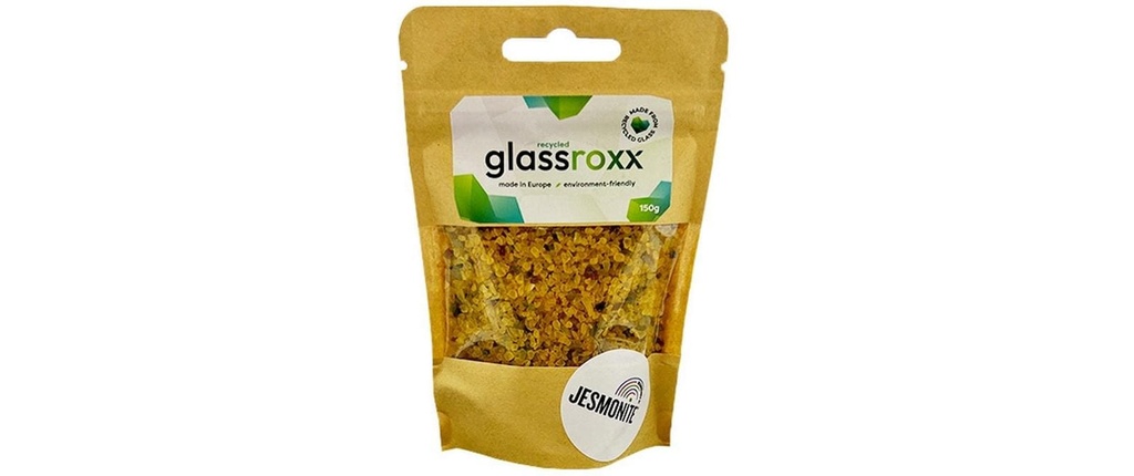 Jesmonite Glass Roxx 150g. Jaune soleil
