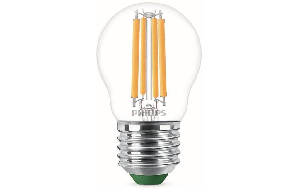 Philips E27 Goutte LED, ultra-efficace, blanc chaud, remplacement de 40W