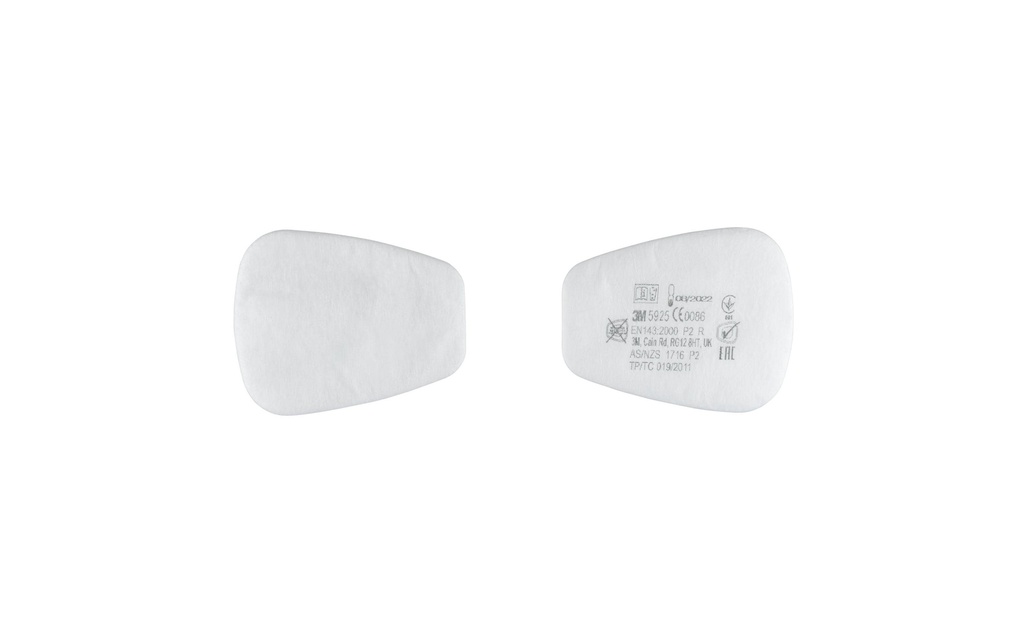 3M Filtre de rechange 5925 pour série 6000, FFP2