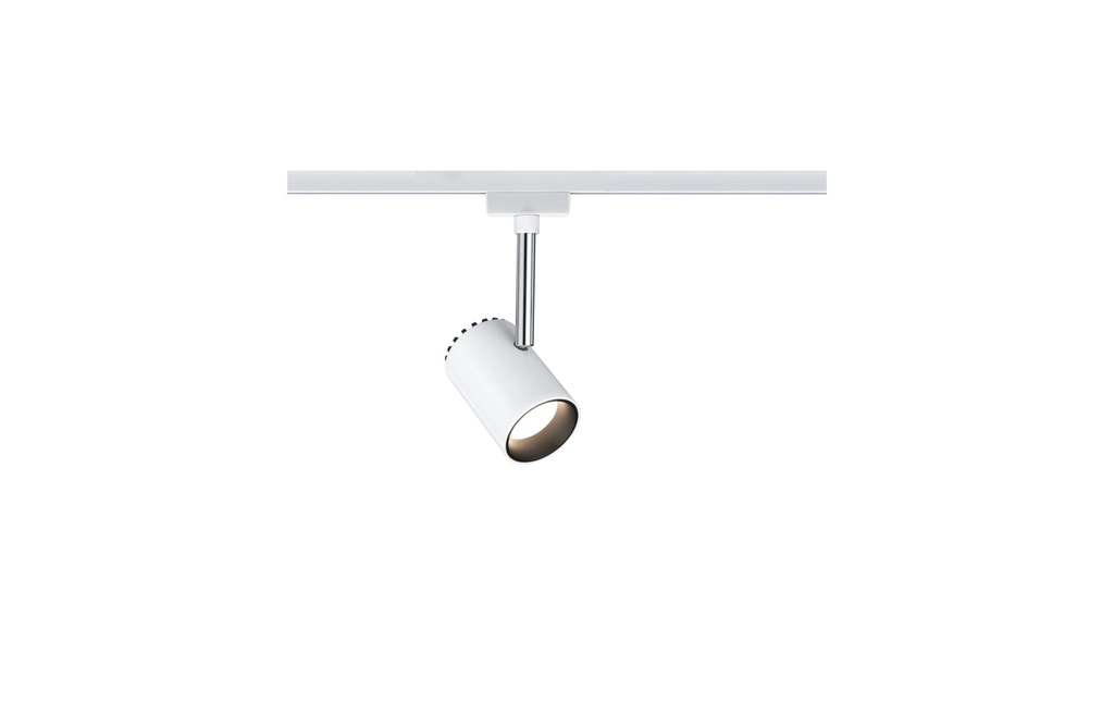 Paulmann Spot LED sur rail URail Shine, 5 W, 2700 K, blanc