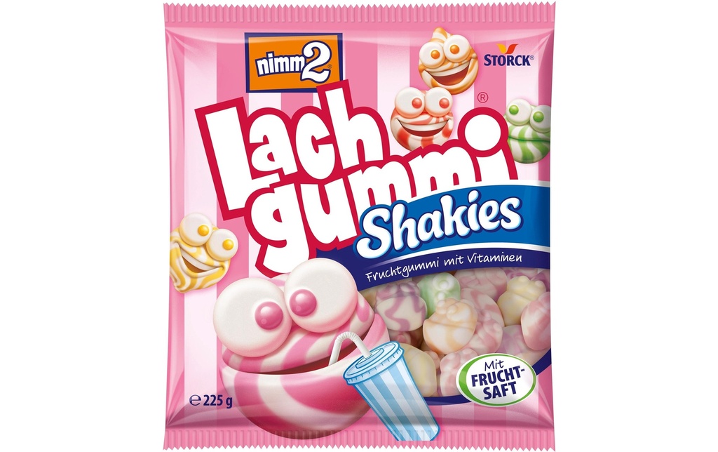 Storck Nimm2 Lachgummi Shakies 225 g