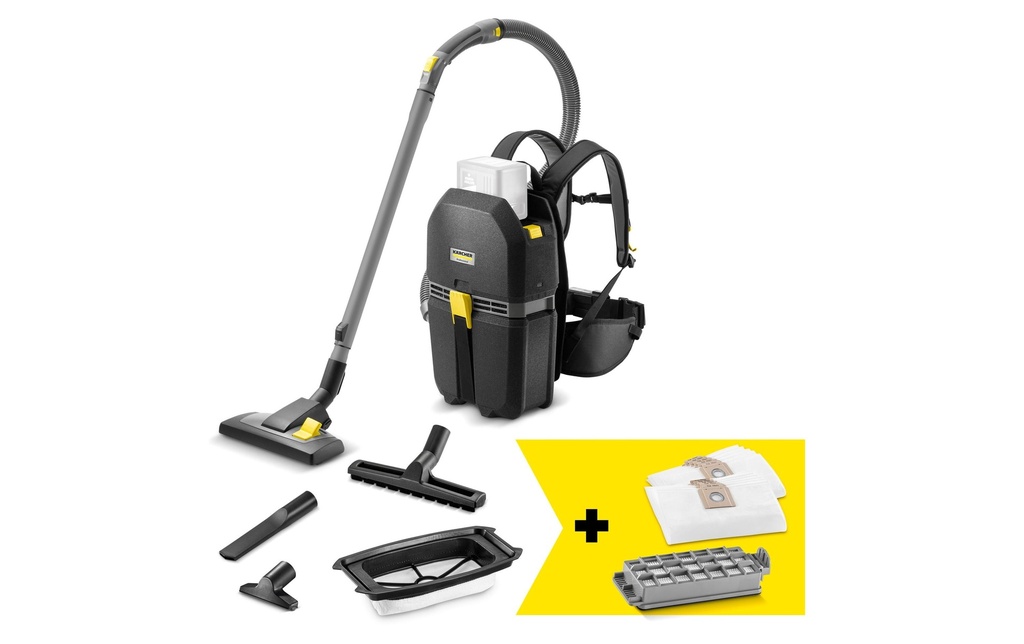 Kärcher Professional Aspirateur sans fil à sec BVL 5/1 Bp Hepa Go!Further (CH)